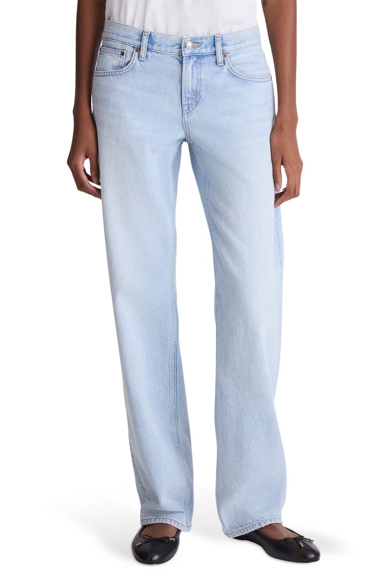 The Low Rise Loose Jeans, Main, color, FOSTER WASH