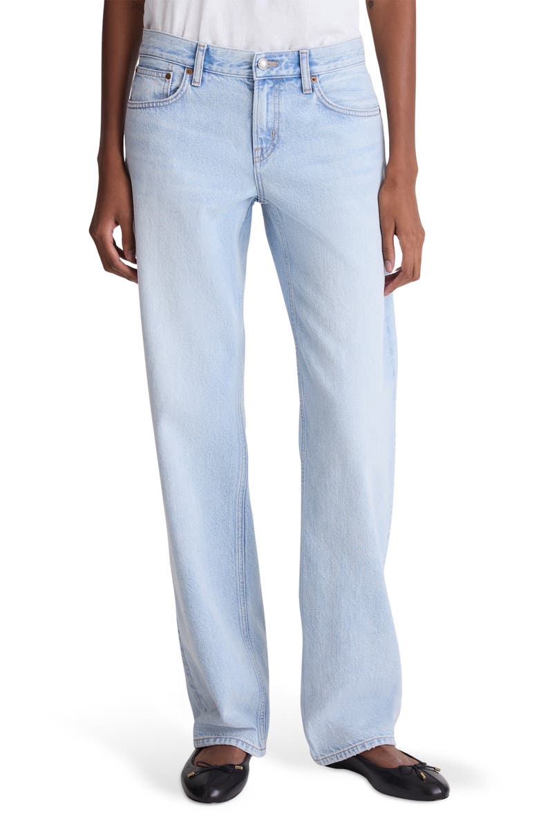 Madewell The Low Rise Loose Jeans, Main, color, Foster Wash