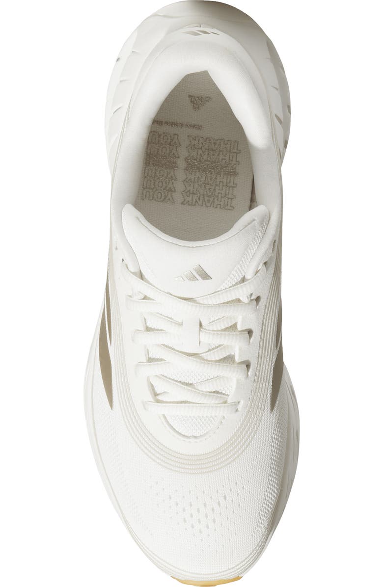 adidas Adipure Shift Running Shoe, Alternate, color, Off White/ Cyber Met./ White