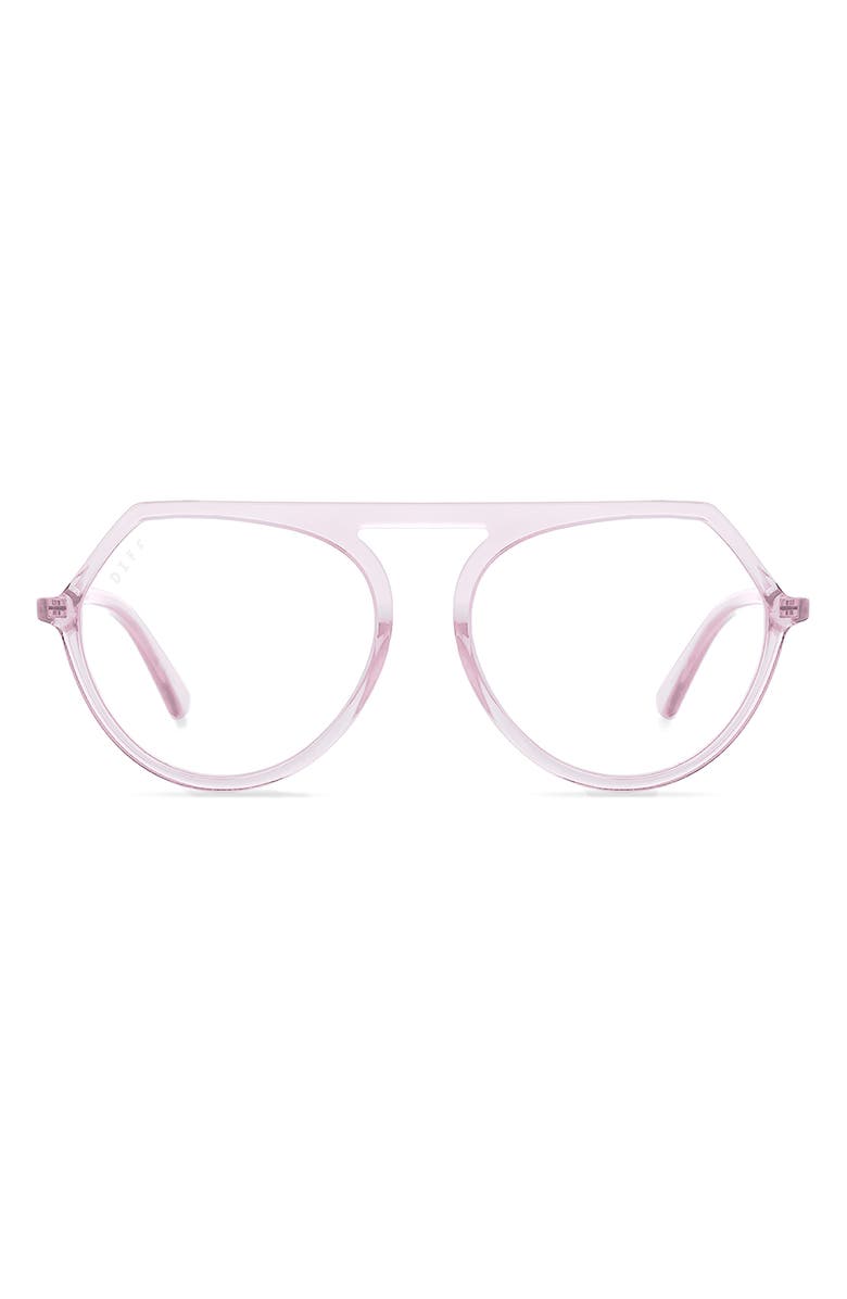 DIFF 55mm Ellis Aviator Blue Light Shielding Frames, Main, color,