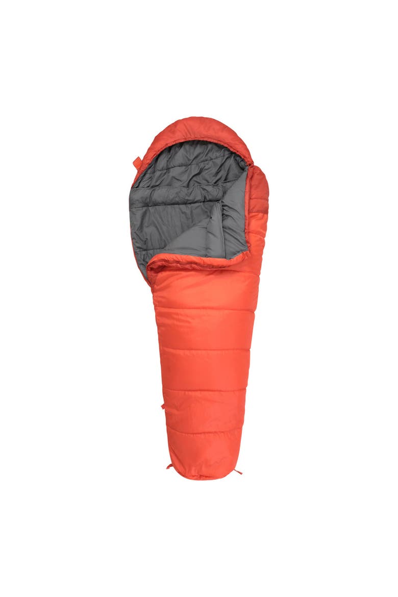 Summit 250 Left Zip Mummy Sleeping Bag, Alternate, color, Burnt Orange