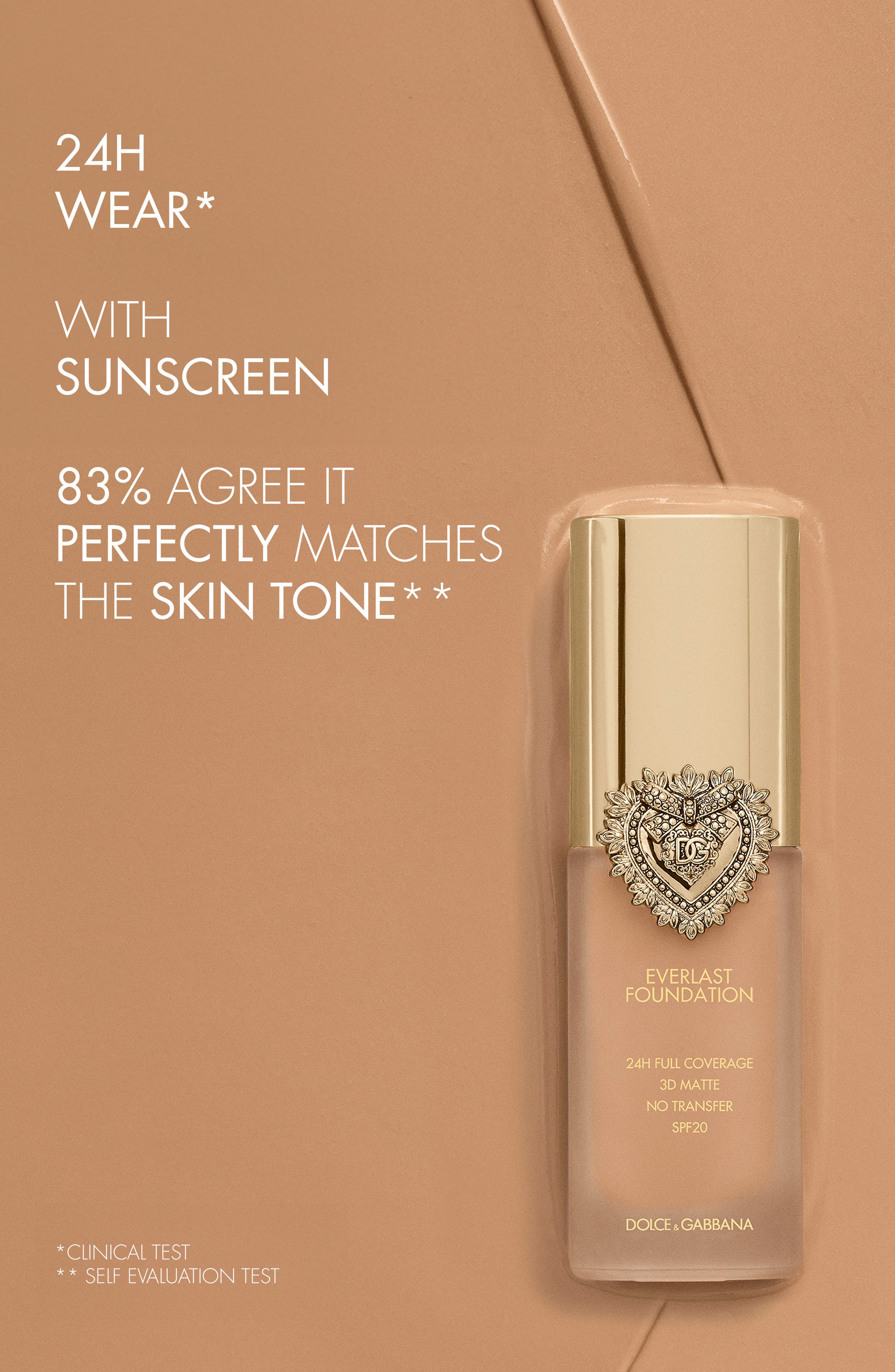 Dolce&Gabbana Everlast Foundation Broad Spectrum SPF 20 Sunscreen