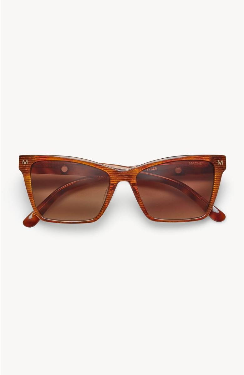 MACHETE Sally Sunglasses, Main, color, Dark Tortoise Stripe