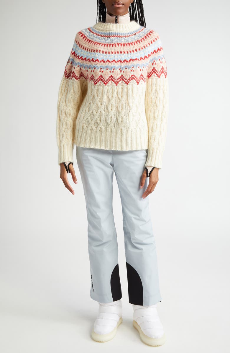 Moncler Grenoble Water Repellent PrimaLoft<sup>®</sup> Ski Pants, Alternate, color, Grey