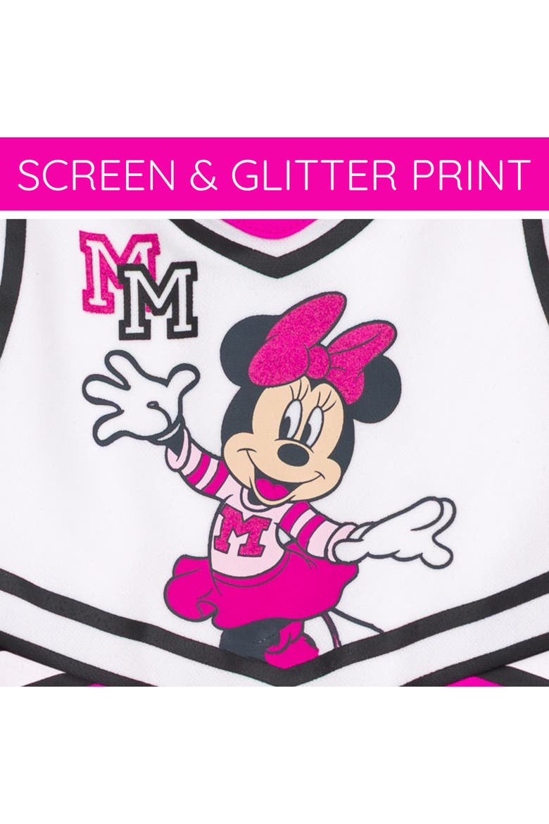 Minnie Mouse Cheerleader Dress and Headband Set, Alternate, color, Minnie Cheer Pink