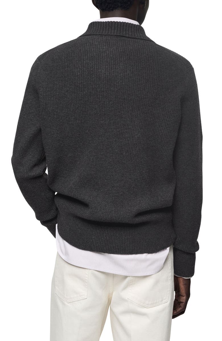 MANGO Polo Sweater, Alternate, color, 