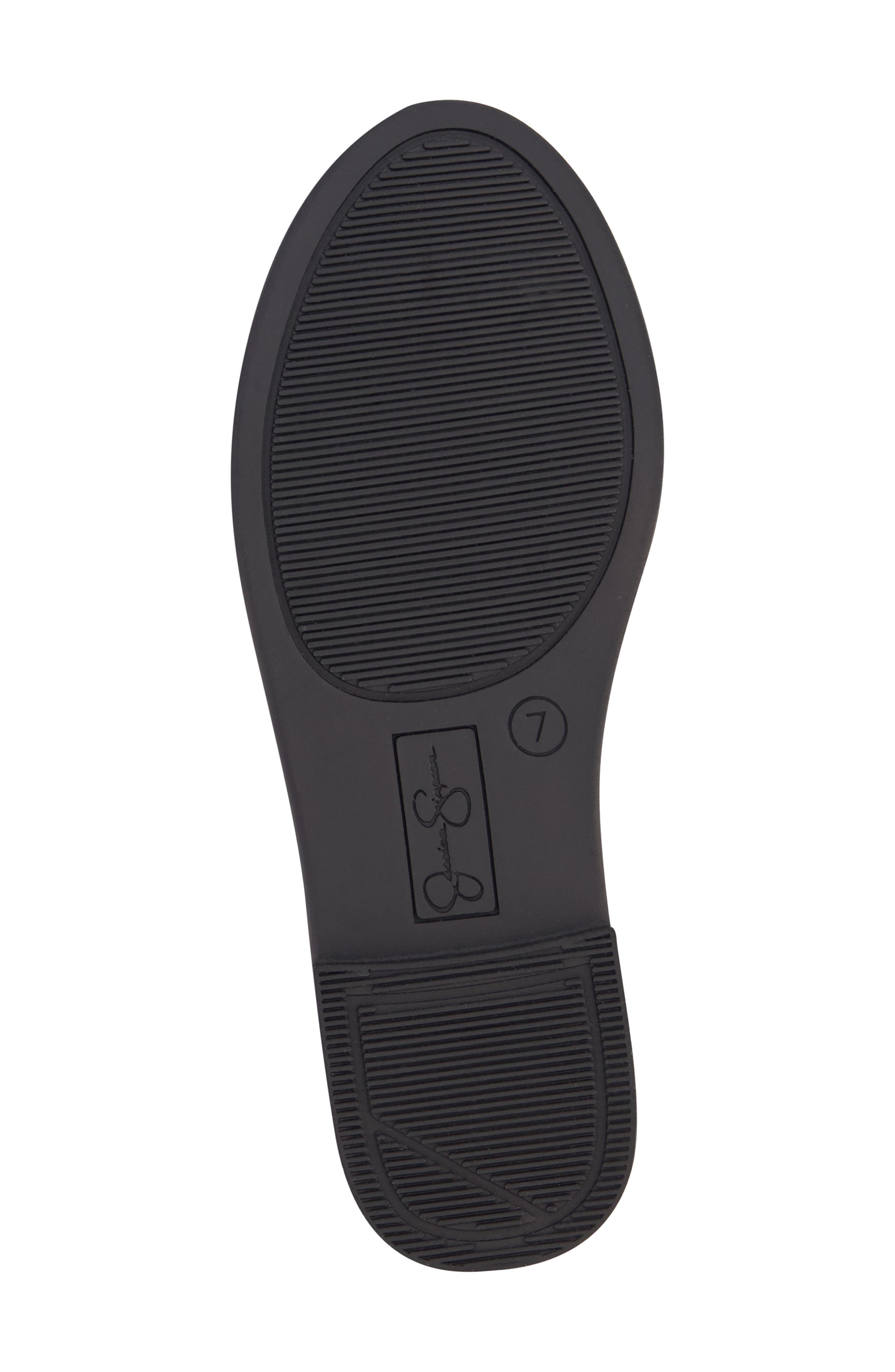 Jessica Simpson Kids' Amy Crystal Mary Jane Flat, Alternate, color, Black