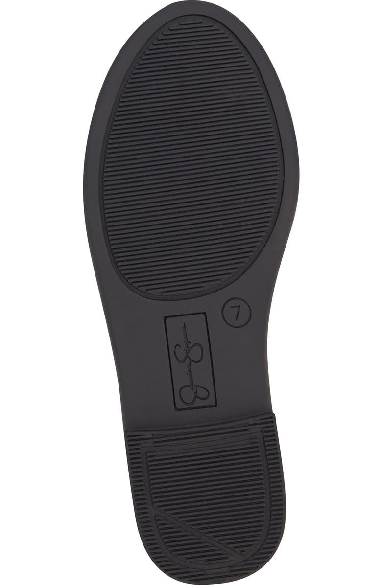 Jessica Simpson Kids' Amy Crystal Mary Jane Flat, Alternate, color, Black