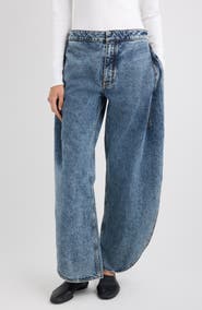 Alaïa Petal Leg Jeans