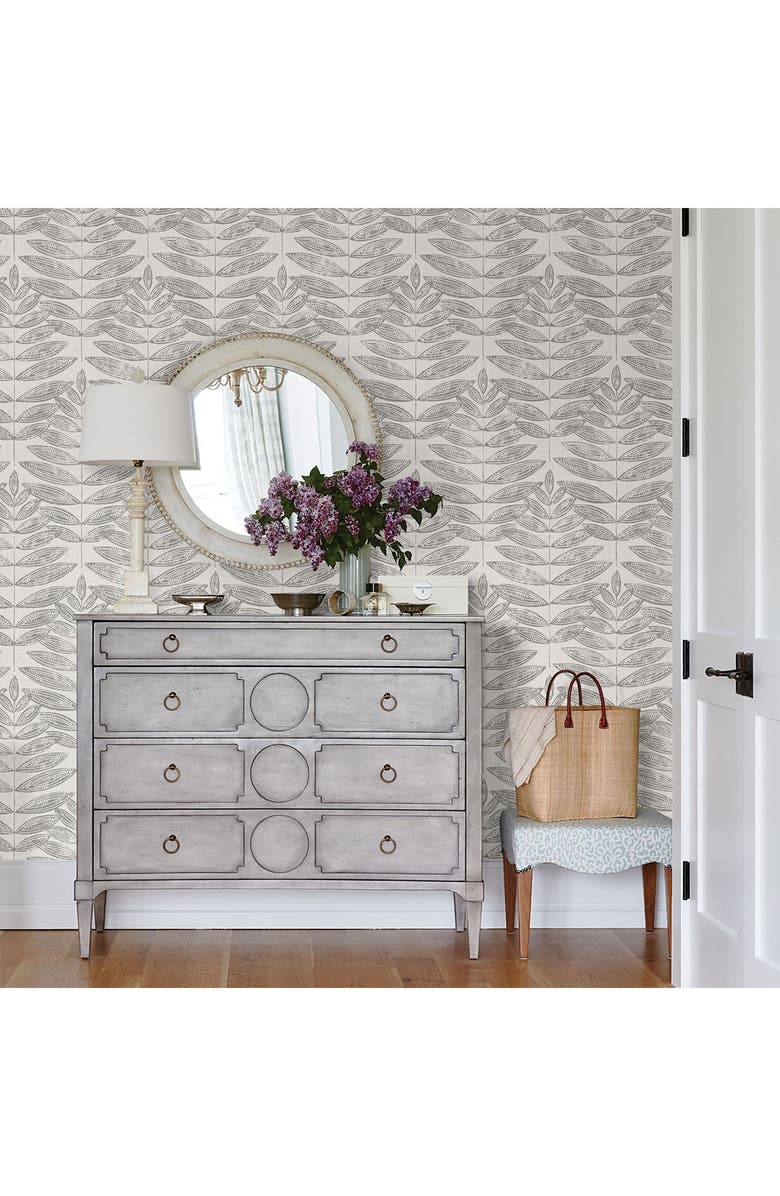 Wallpops Terrain Peel & Stick Wallpaper, Alternate, color, Grey