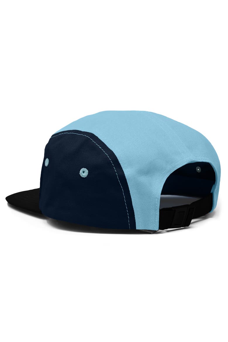 Mens Ghost 5 Panel Camper Hat, Alternate, color, Light Blue