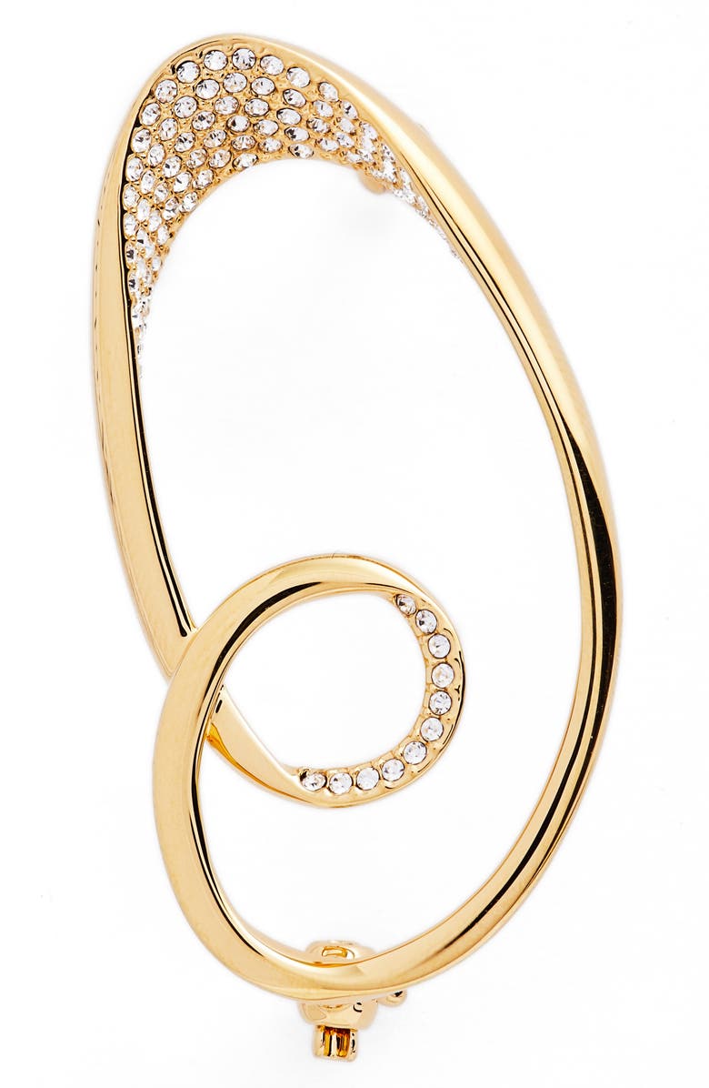 Nadri Modern Twist Pavé Pin, Main, color,