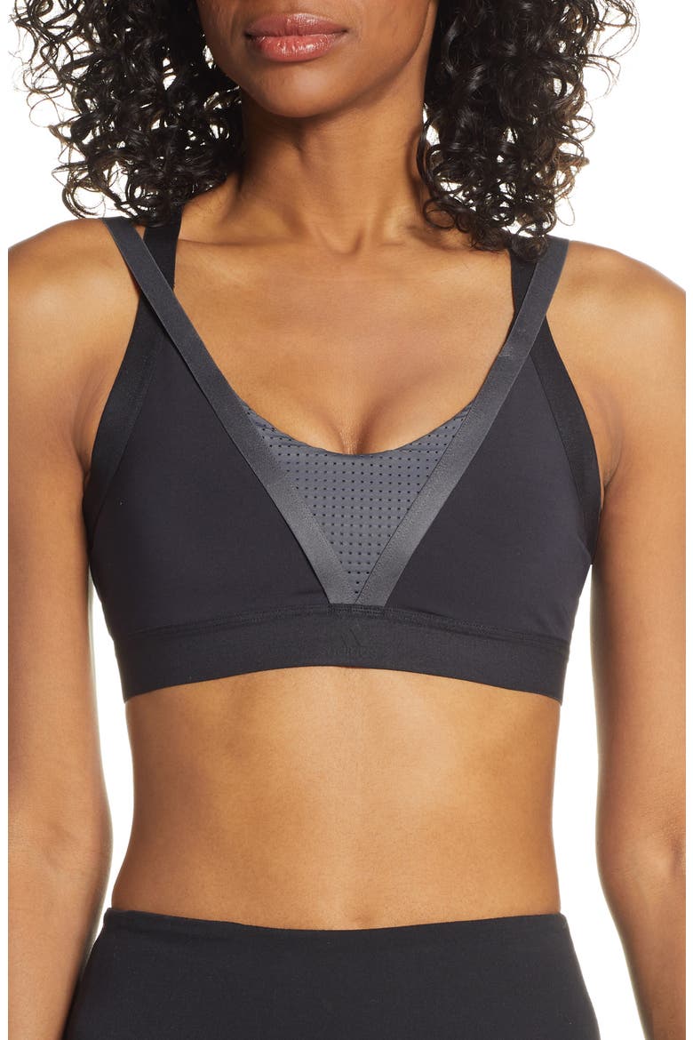 All Me Sports Bra, Main, color, BLACK