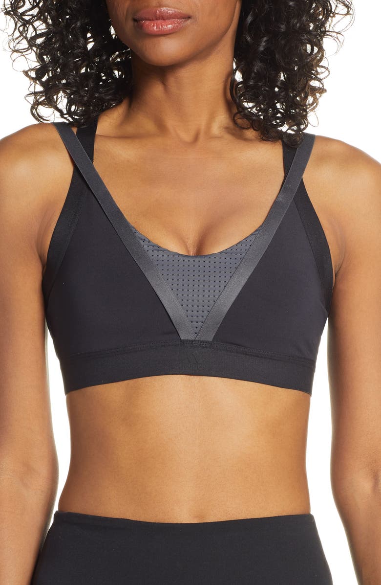 adidas All Me Sports Bra, Main, color, 