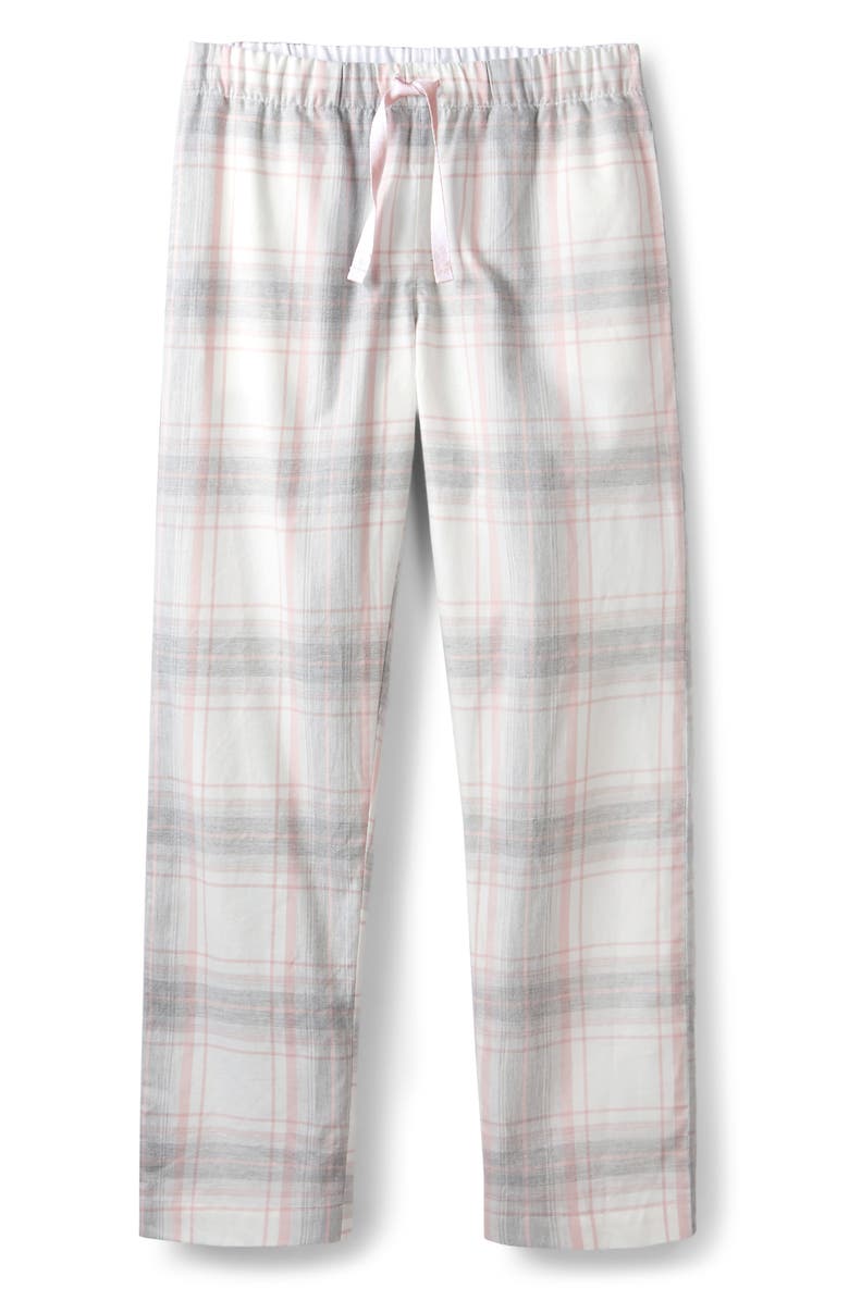 The White Company Check Flannel Pajama Pants, Alternate, color, 