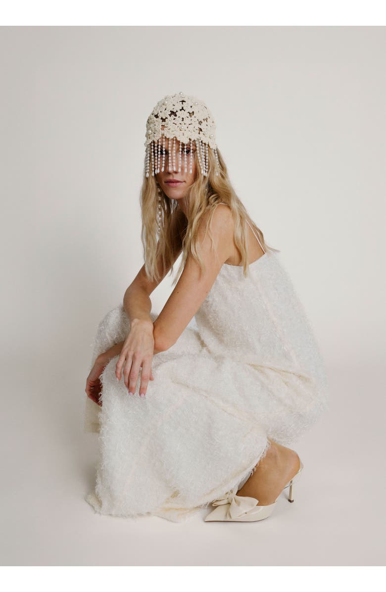 Alas Vintage Headpiece Bridal, Alternate, color, Cream