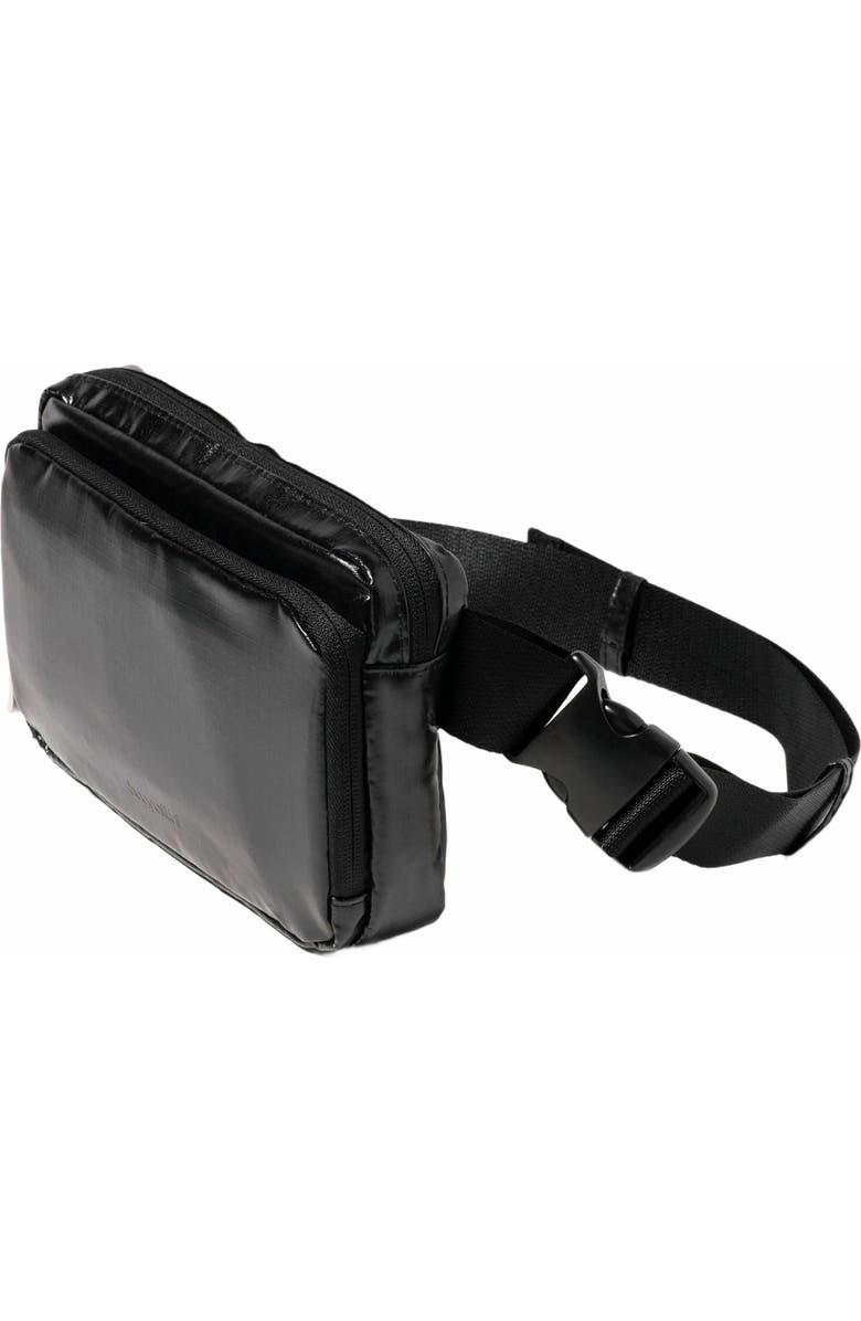 BAGGALLINI Modern Belt Bag Sling, Alternate, color, Black Gloss Ripstop
