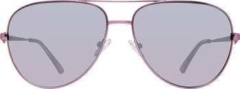 Shoreditch 62mm Oversize Aviator Sunglasses