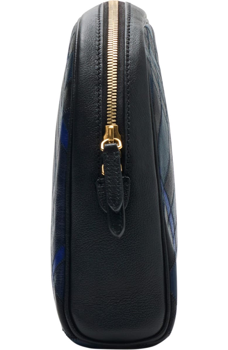 Burberry Highlands Pouch, Alternate, color, Storm Blue