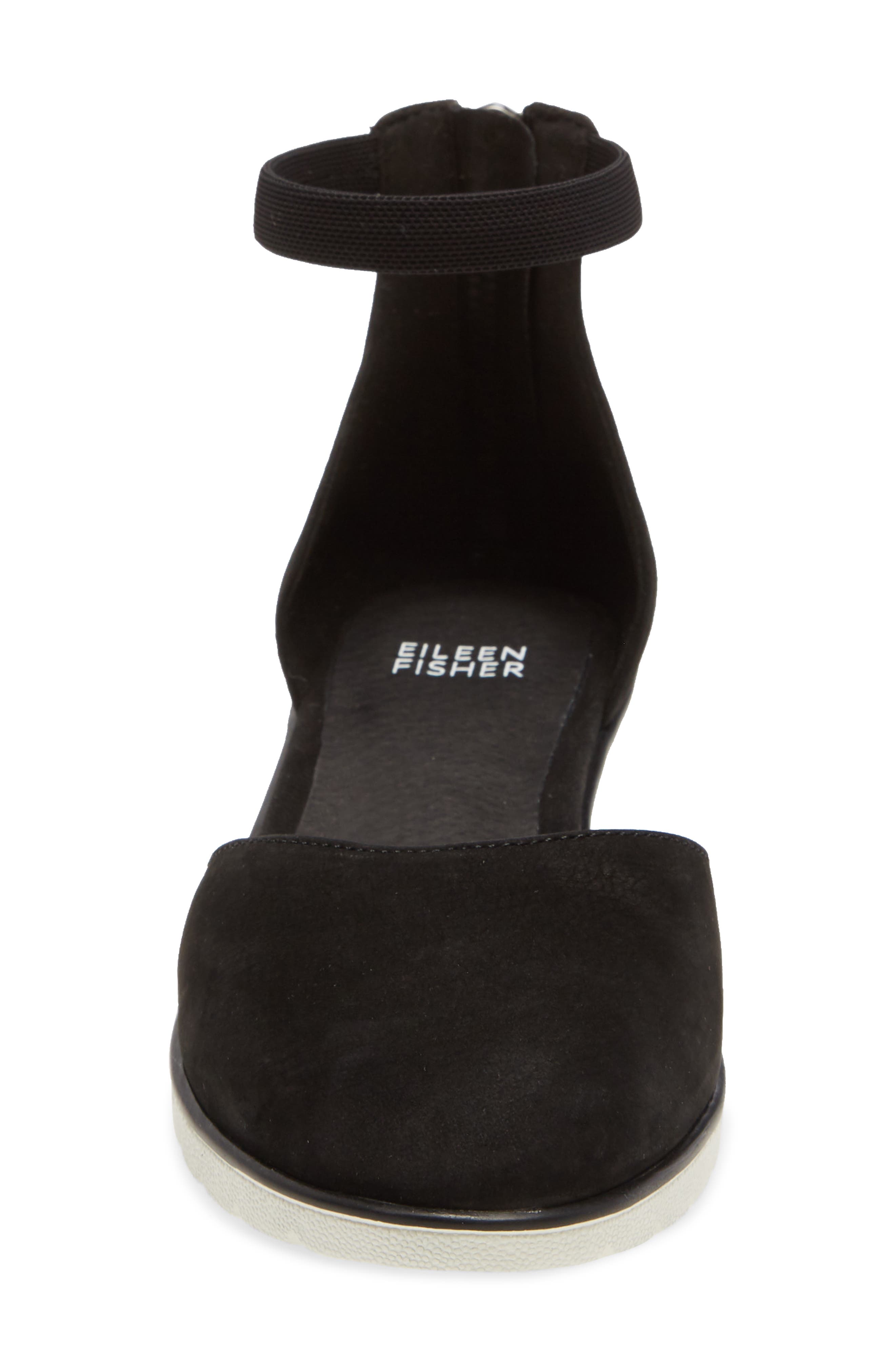 Eileen Fisher Ankle Strap Wedge, Alternate, color, 