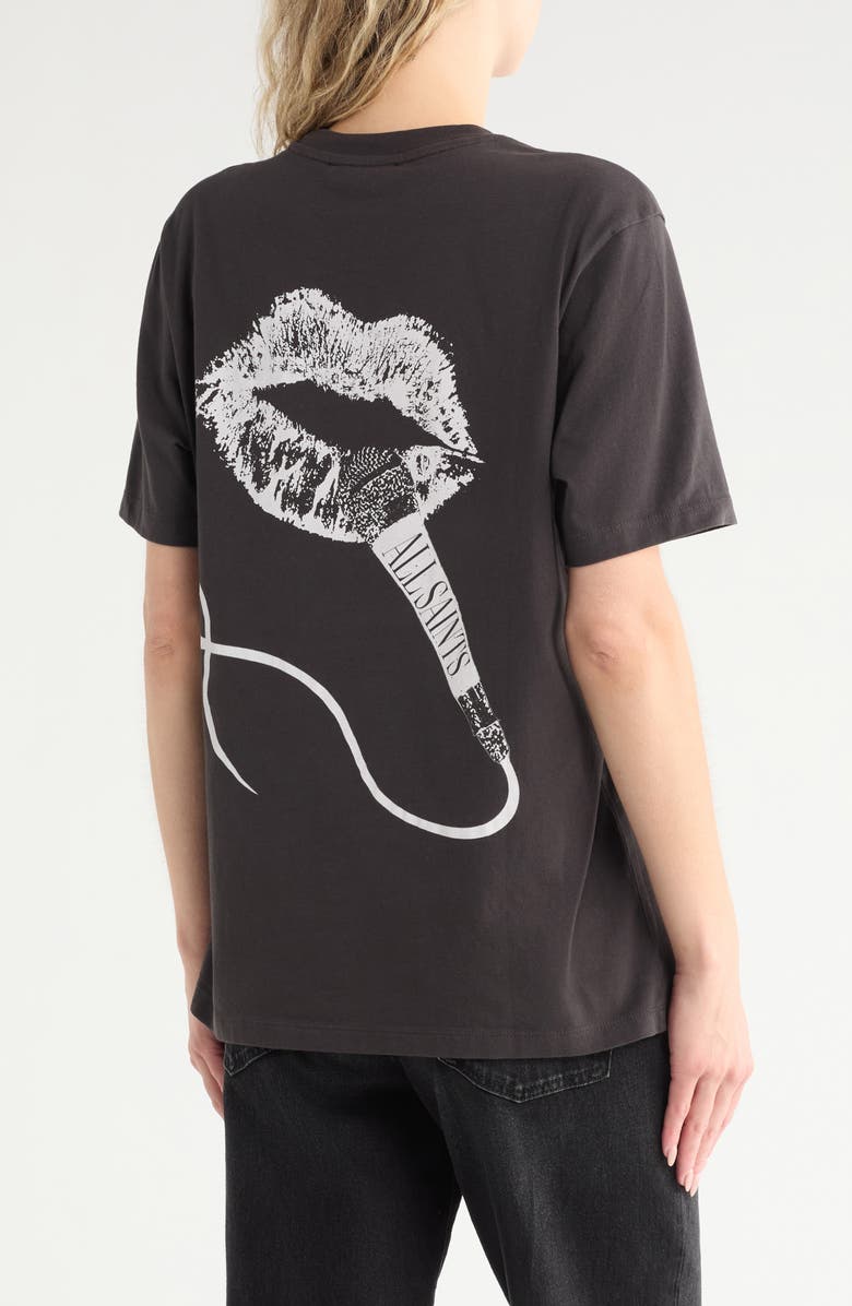 Mic Oversize Logo Graphic T-Shirt