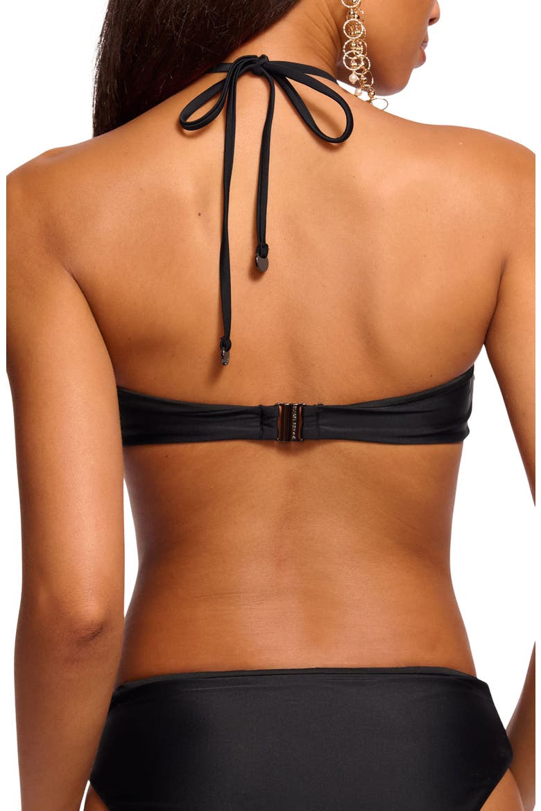 Meredith Bikini Top, Alternate, color, BLACK