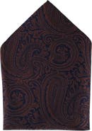 Trafalgar Sobee Paisley Silk Pocket Square