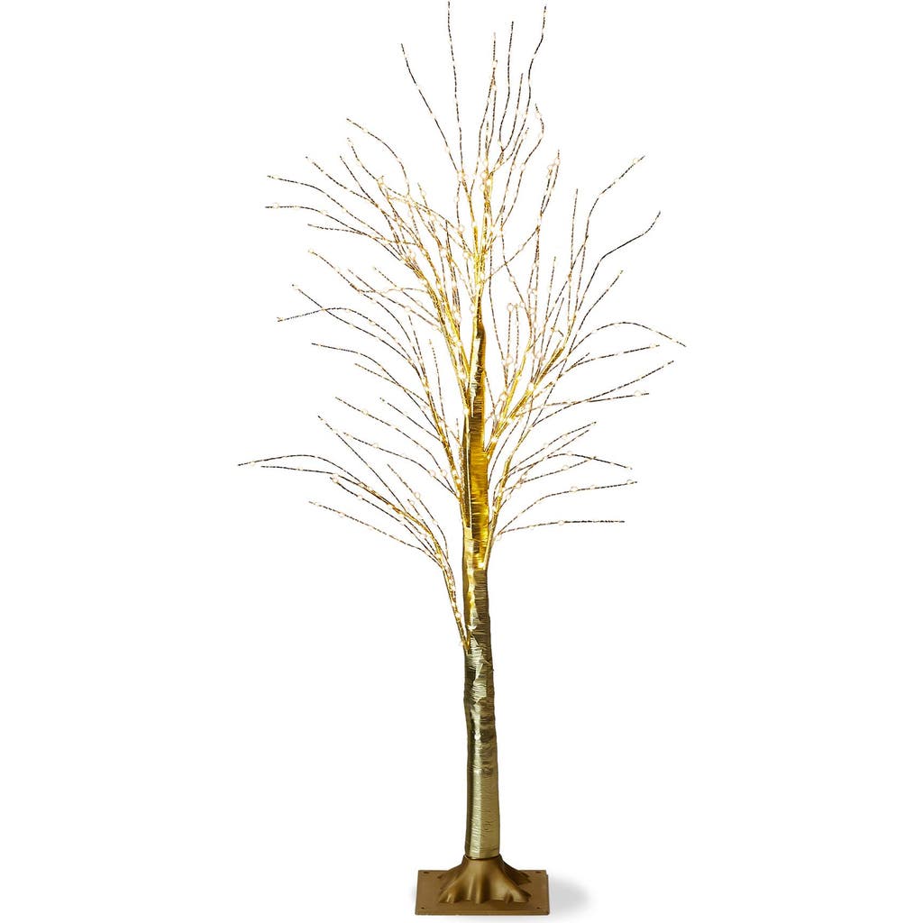 Tag Gold Twinkle Led Pine Tree Artificial Holiday Decor Indoor