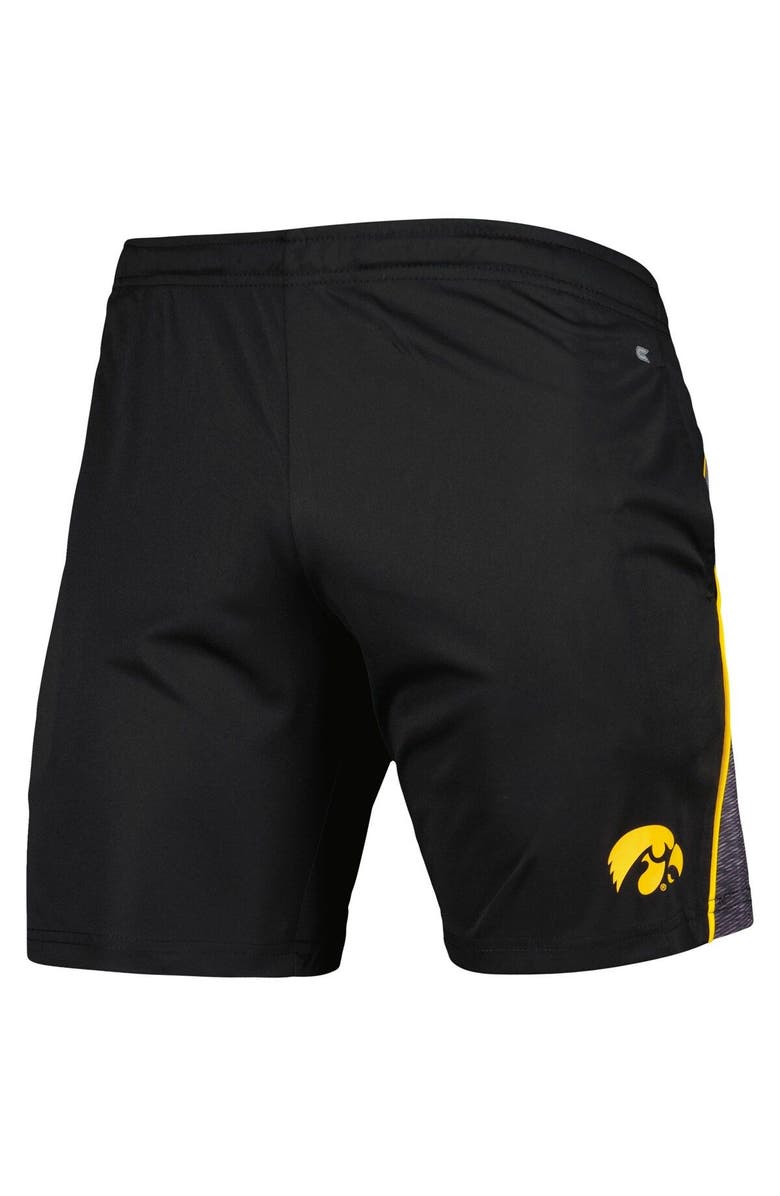 COLOSSEUM Men's Colosseum Black Iowa Hawkeyes Laws of Physics Shorts, Alternate, color, 