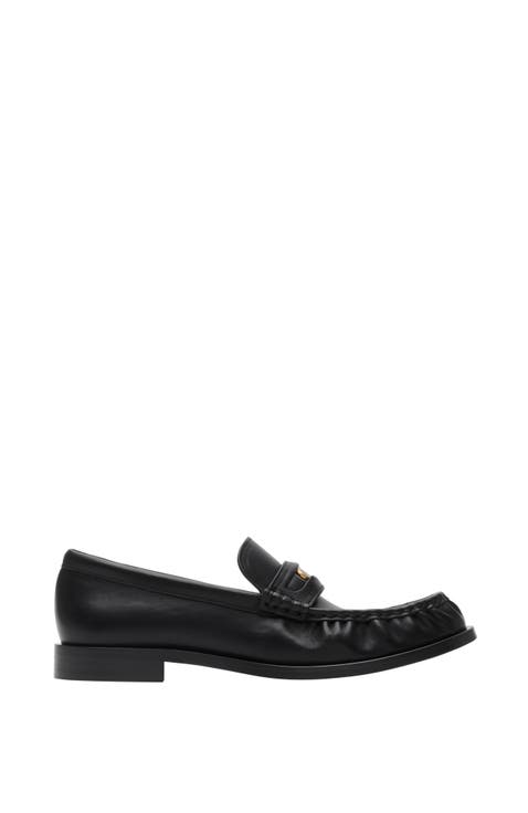 Women's Leather Cadet Loafers