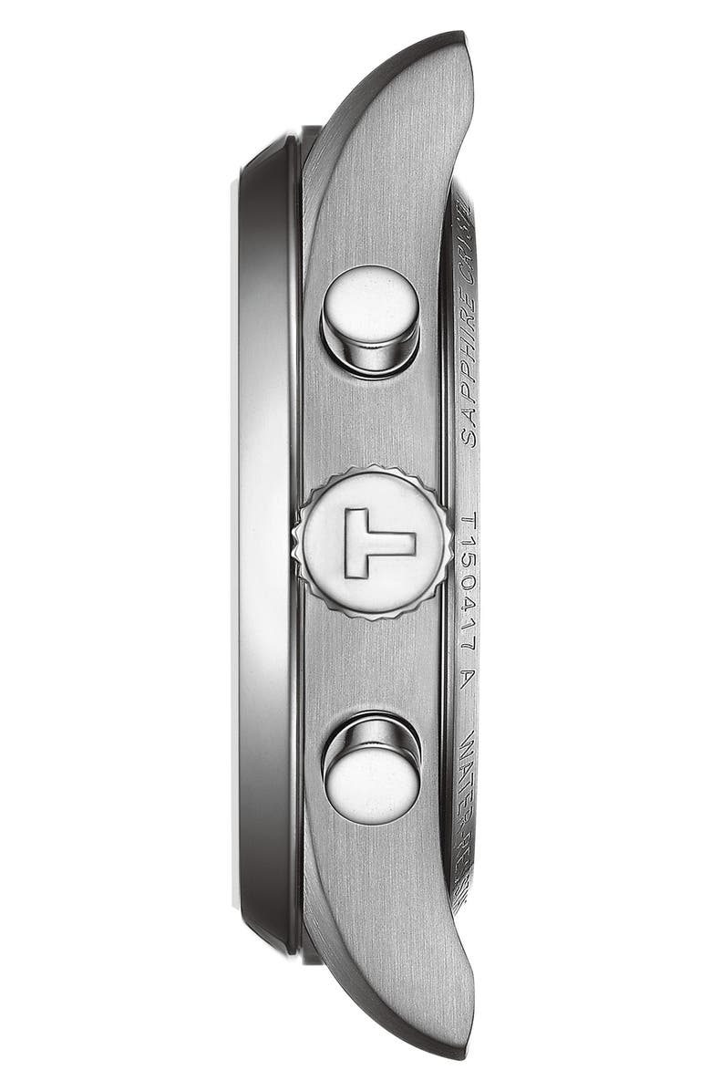 Tissot PR 100 Chronograph Bracelet Watch, 40mm, Alternate, color, White