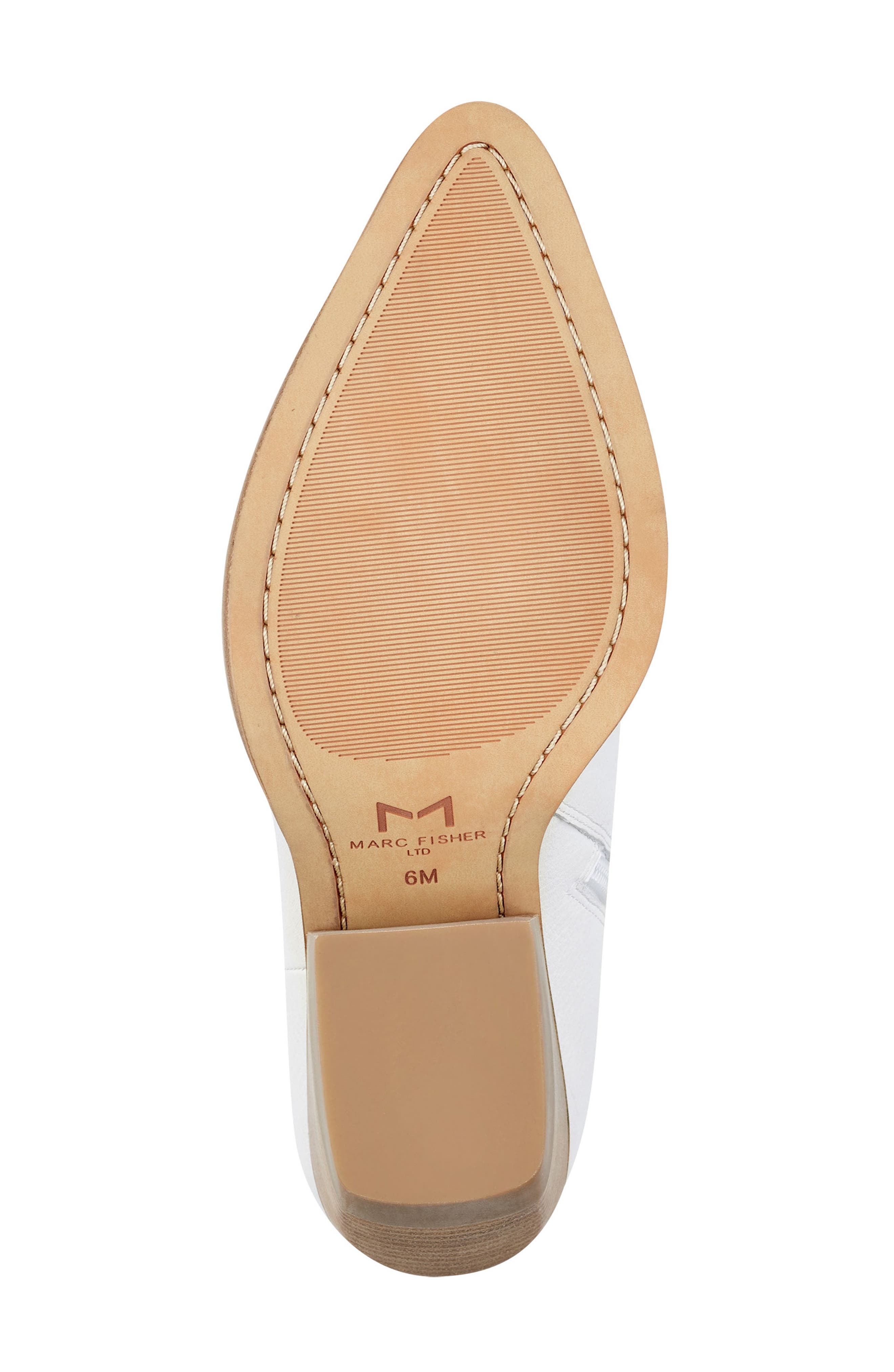 Bellen Bootie, Alternate, color, WHITE LEATHER