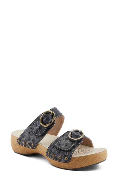 Nostalgish Platform Slide Sandal (Women)