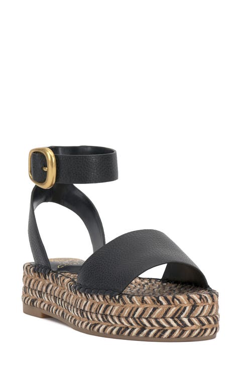 Darna Ankle Strap Platform Sandal (Women)
