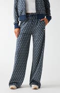 GUESS 4G Logo Jacquard Drawstring Pants