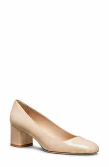 Stuart Weitzman Maeve Block Heel Pump