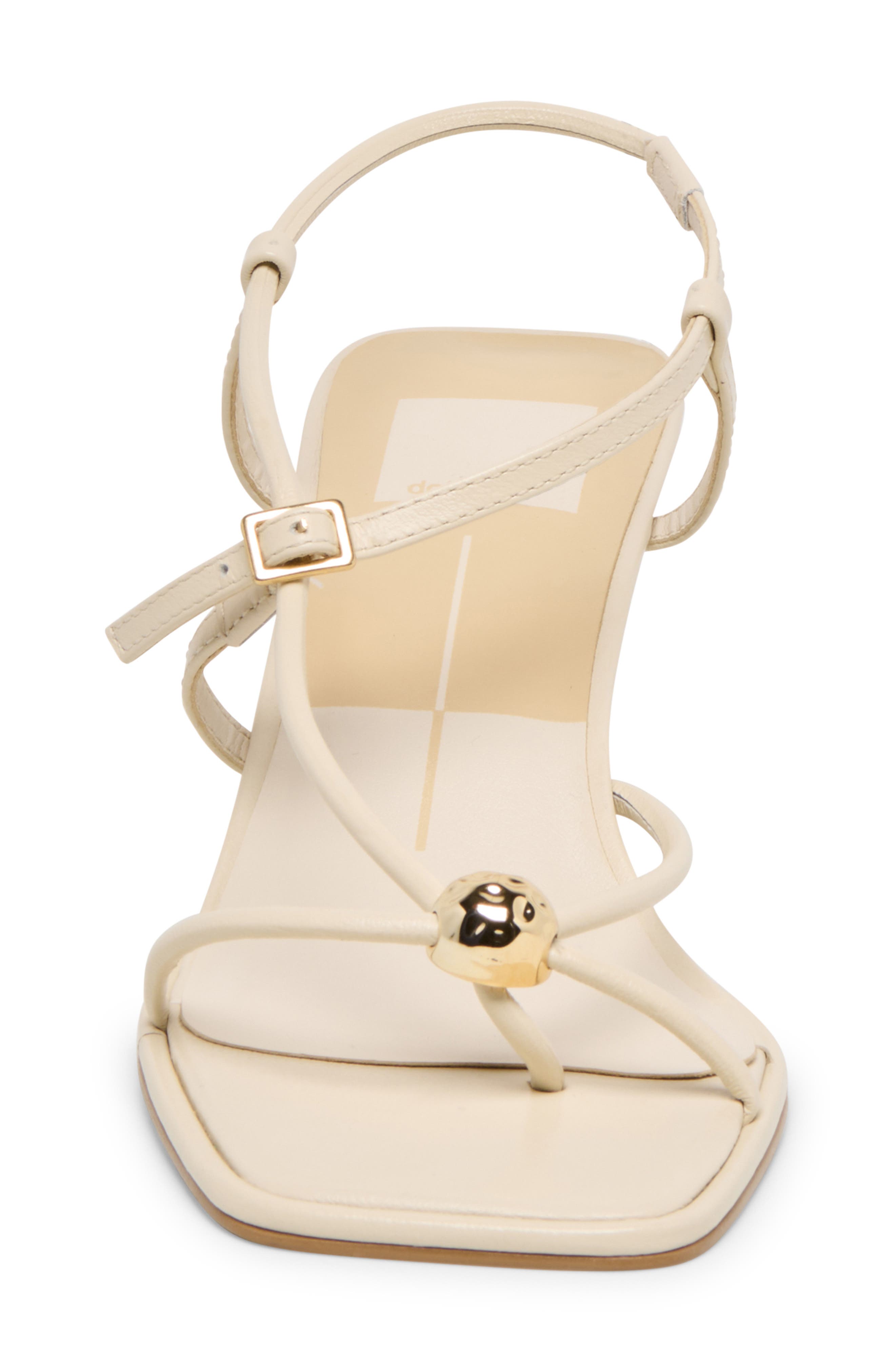 Mylee Heels Sandal, Alternate, color, CREAM LEATHER