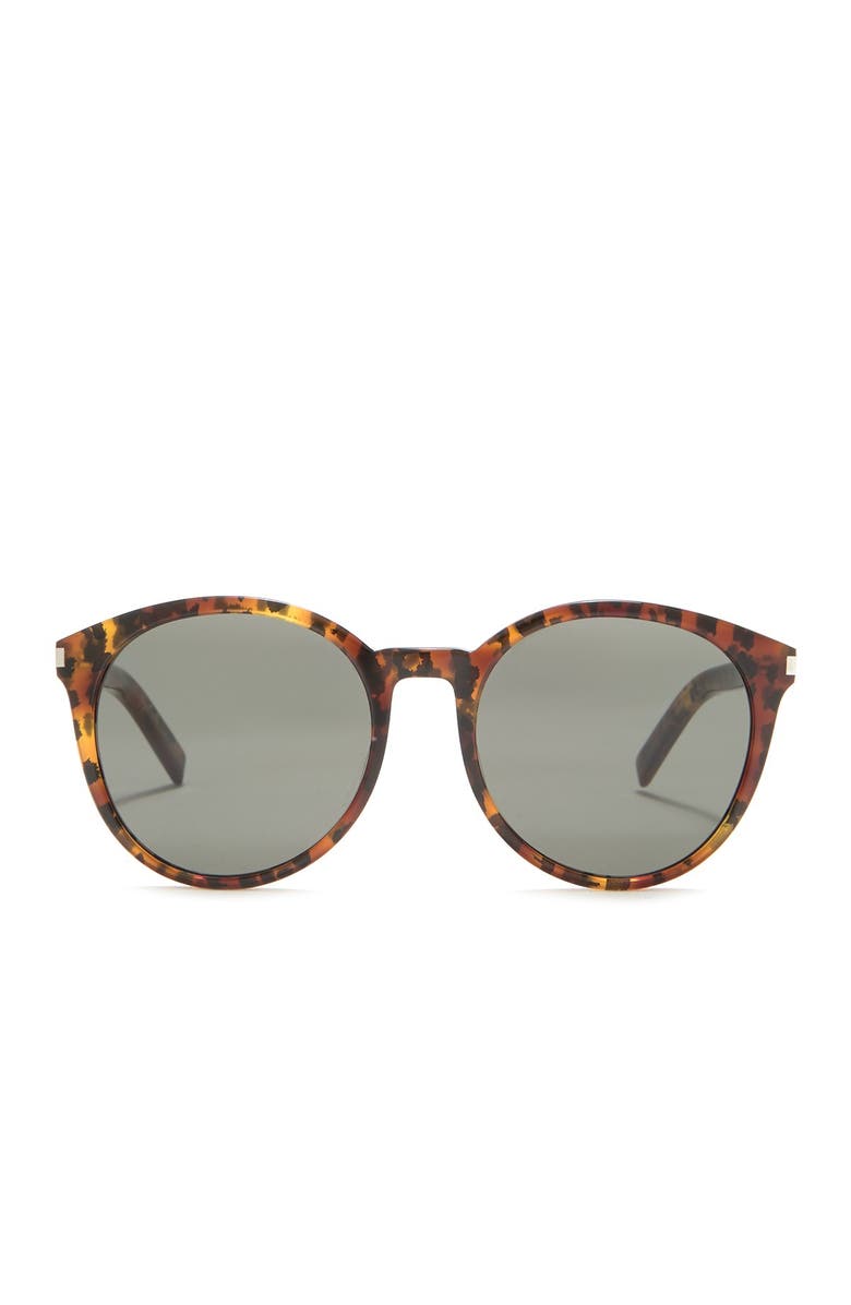 Saint Laurent Oversized 54mm Sunglasses, Alternate, color, Grey