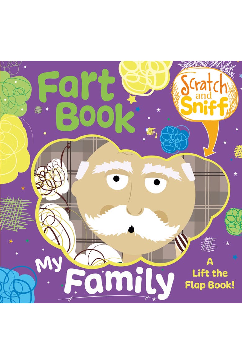 Scratch & Sniff Book My Family Fart Book, Main, color, Multicolored