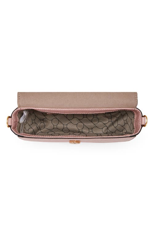 Oryany Lottie Croc Embossed Crossbody Bag In Pink