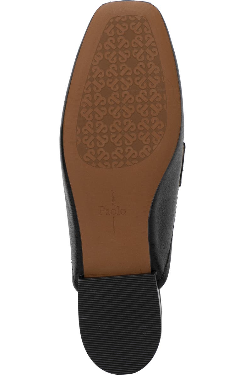 Linea Paolo Atlas Loafer Mule, Alternate, color, Black