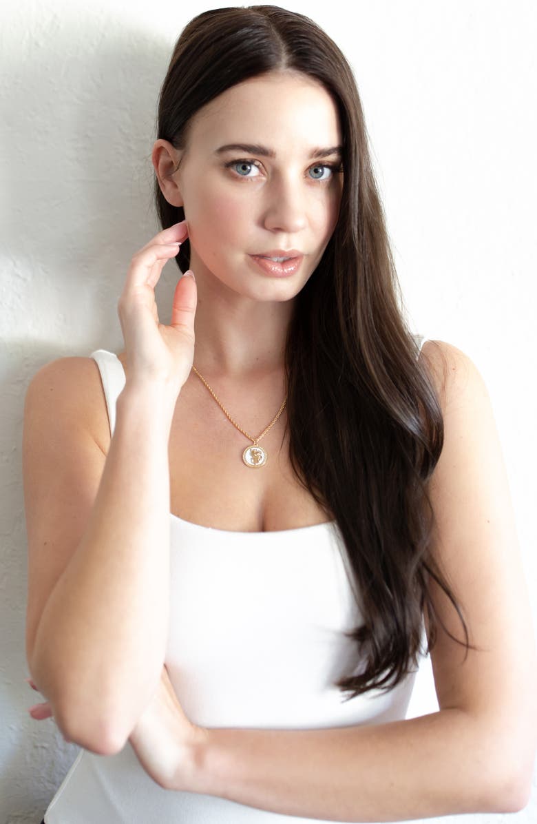 Joy Dravecky Saint Christopher Pendant Necklace, Alternate, color, 