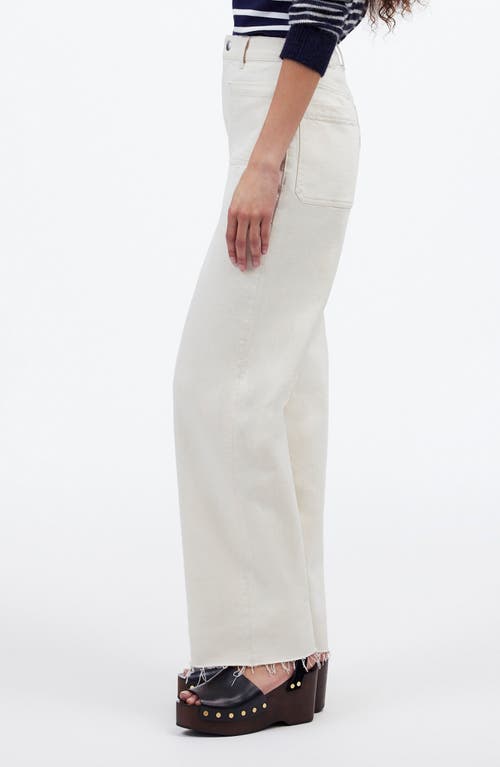 MADEWELL MADEWELL THE EMMETT PATCH POCKET WIDE LEG JEANS