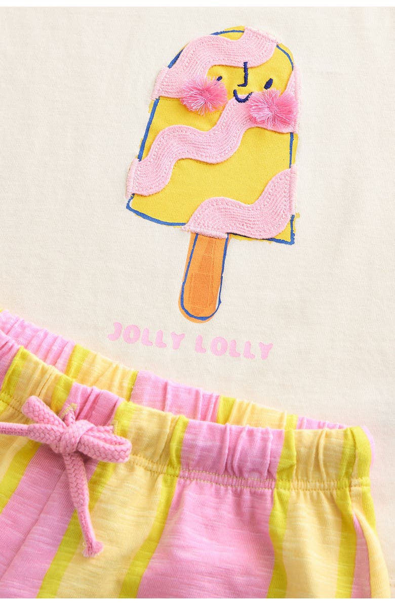 NEXT Kids' Lolly T-Shirt & Shorts Set, Alternate, color,