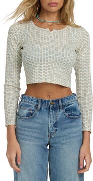 Billabong Reese Floral Long Sleeve Thermal T-Shirt