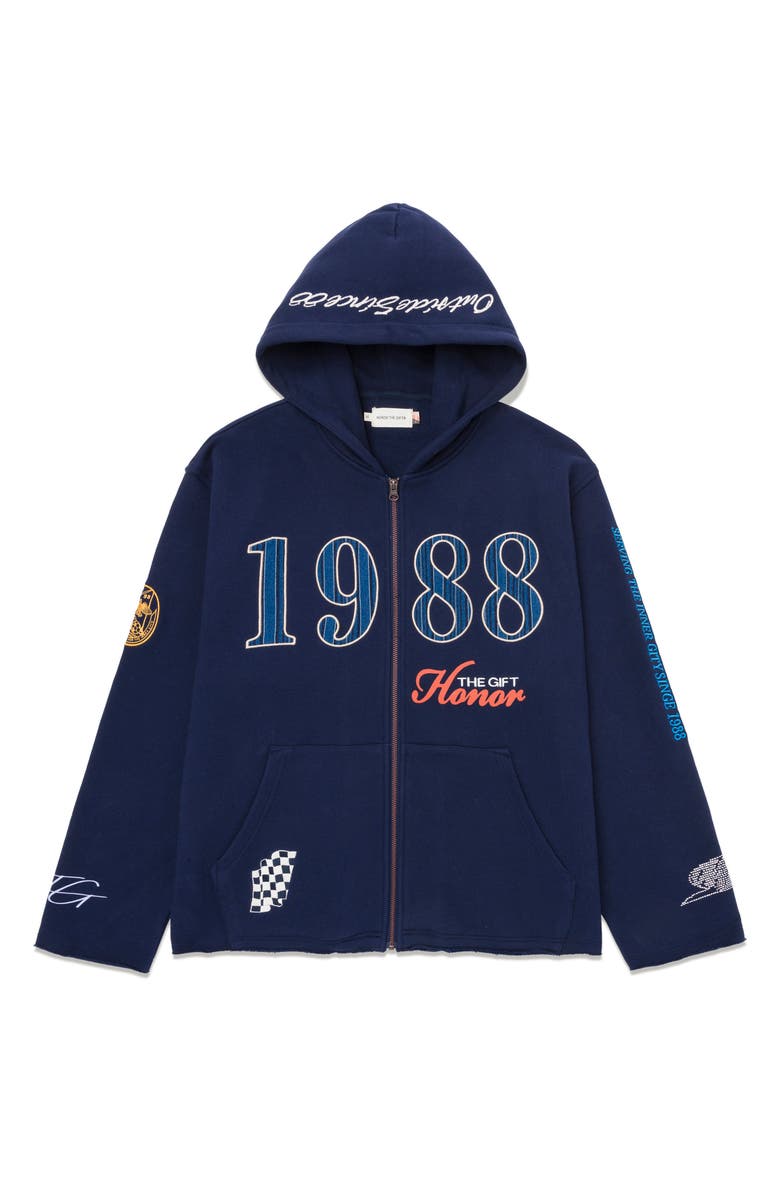 HONOR THE GIFT 1988 Zip Hoodie, Main, color,