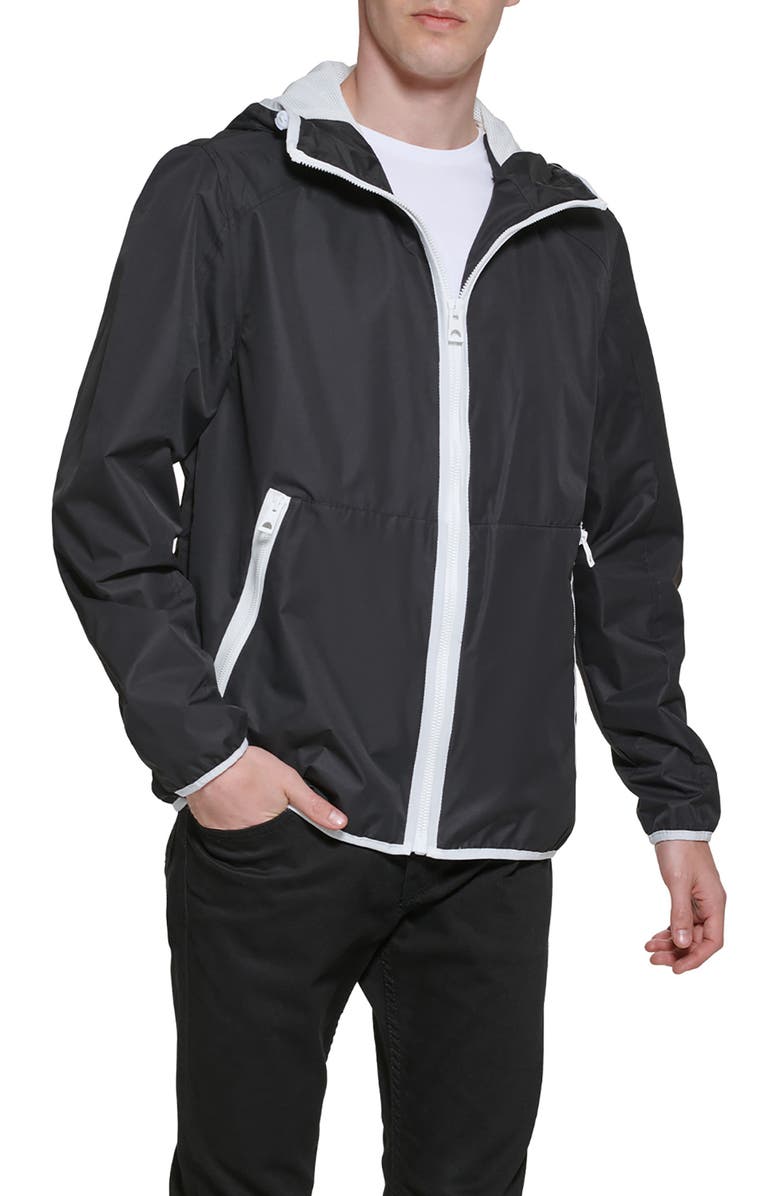 GUESS Wind Breaker Jacket, Main, color,