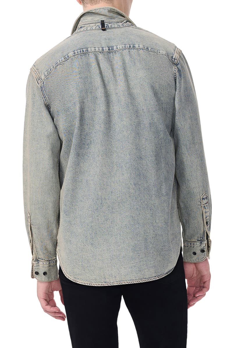 rag & bone Finch Denim Button-Up Shirt, Alternate, color,