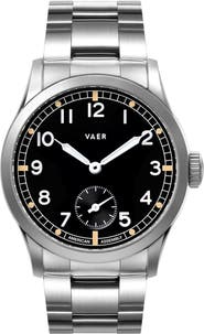 VAER C3 Dirty Dozen Bracelet Watch, 36mm