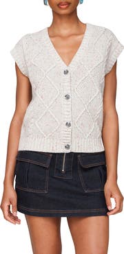 Avec Les Filles Cable Stitch Vest